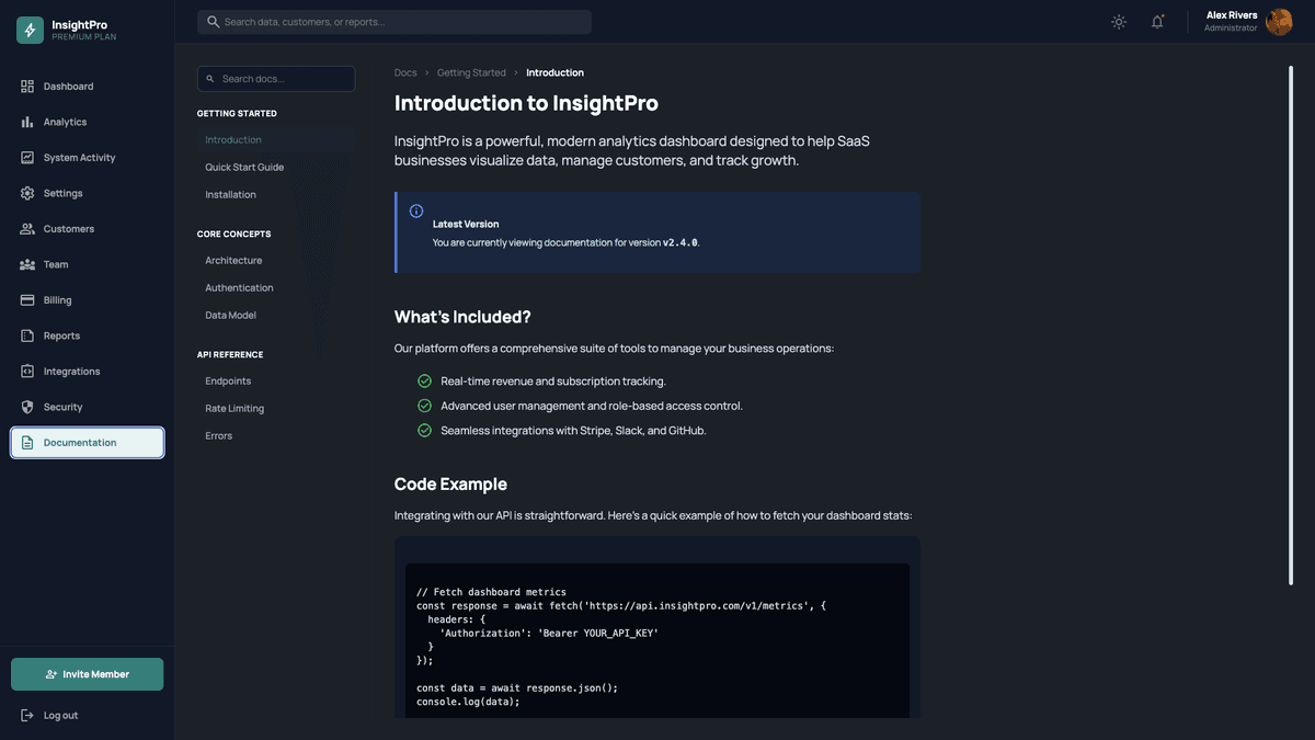 Analytics Insights Dashboard
