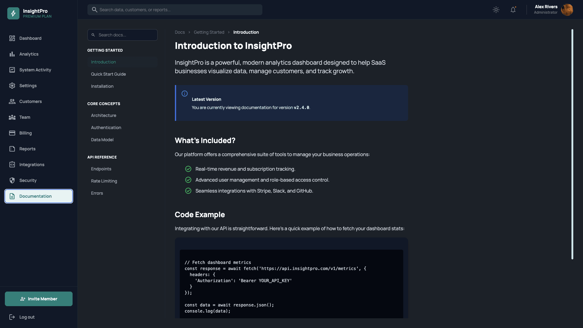 Analytics Insights Dashboard