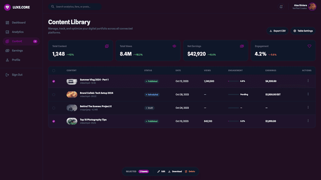 Creator Influencer Platform