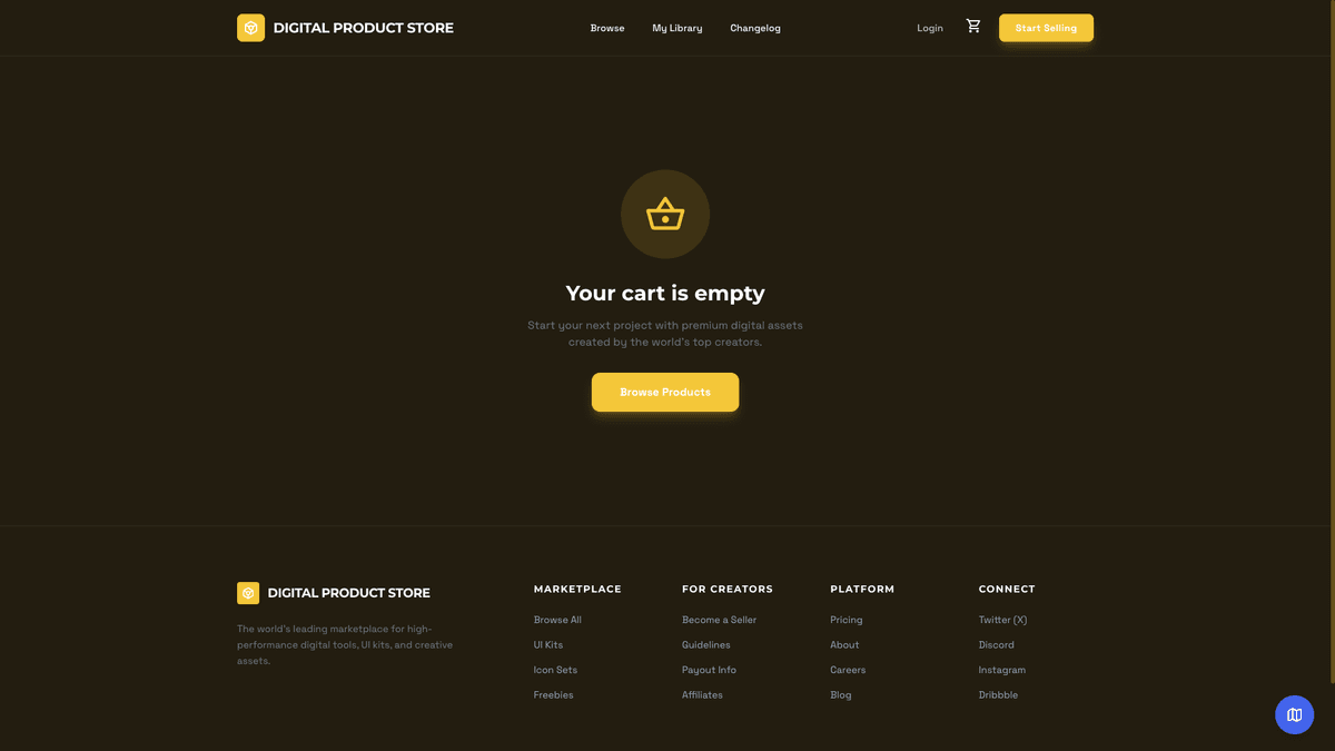 Digital Products Store