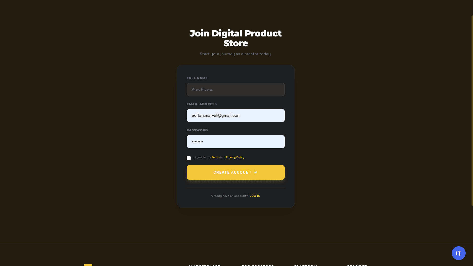 Digital Products Store