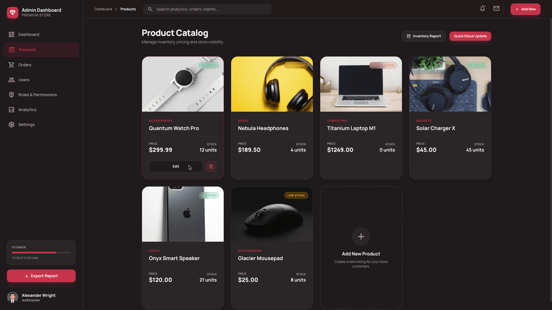 Everest Admin Dashboard