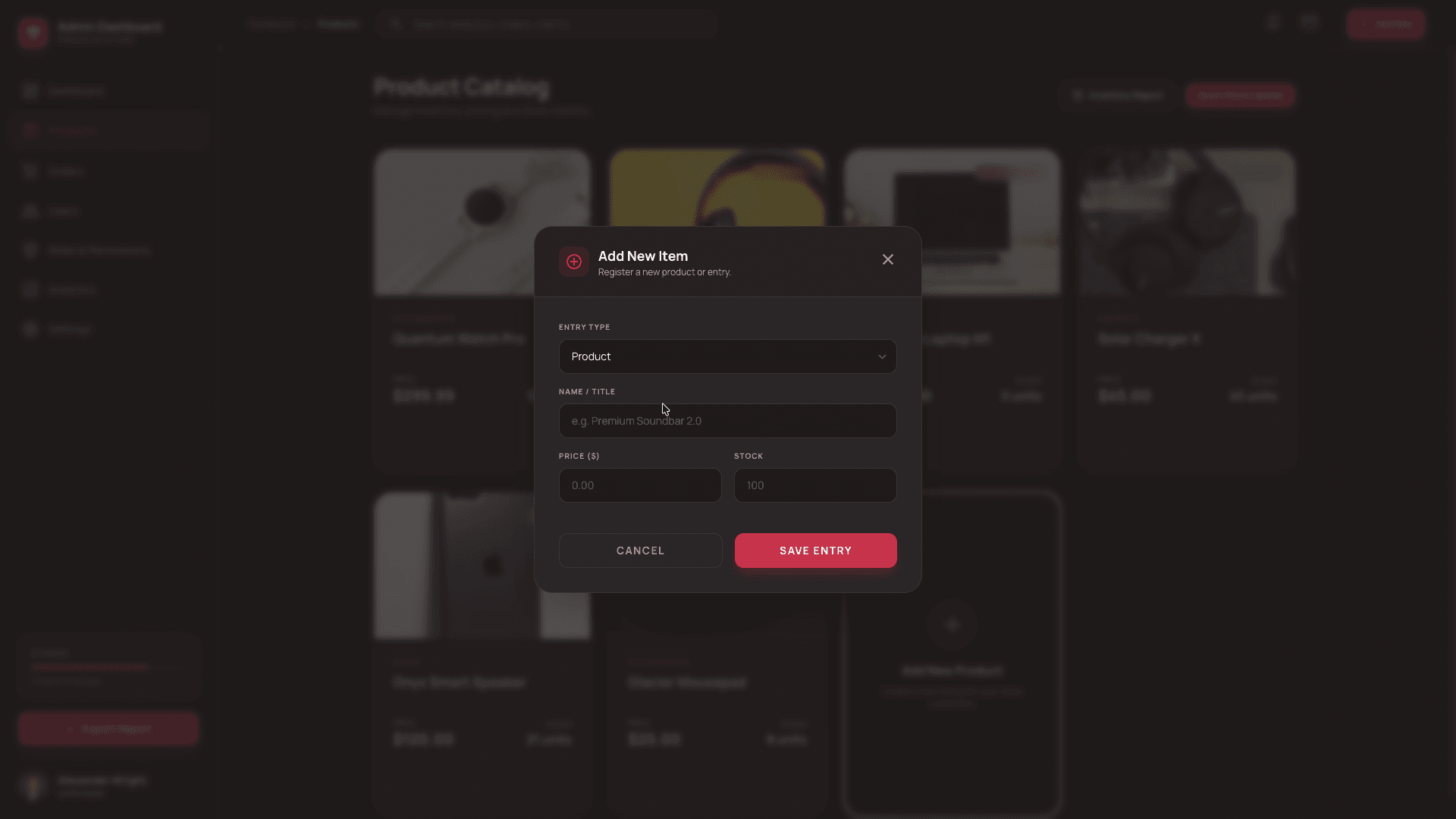 Everest Admin Dashboard
