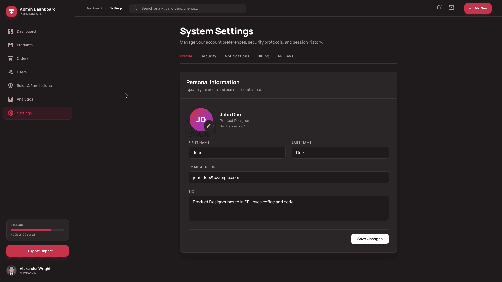 Everest Admin Dashboard