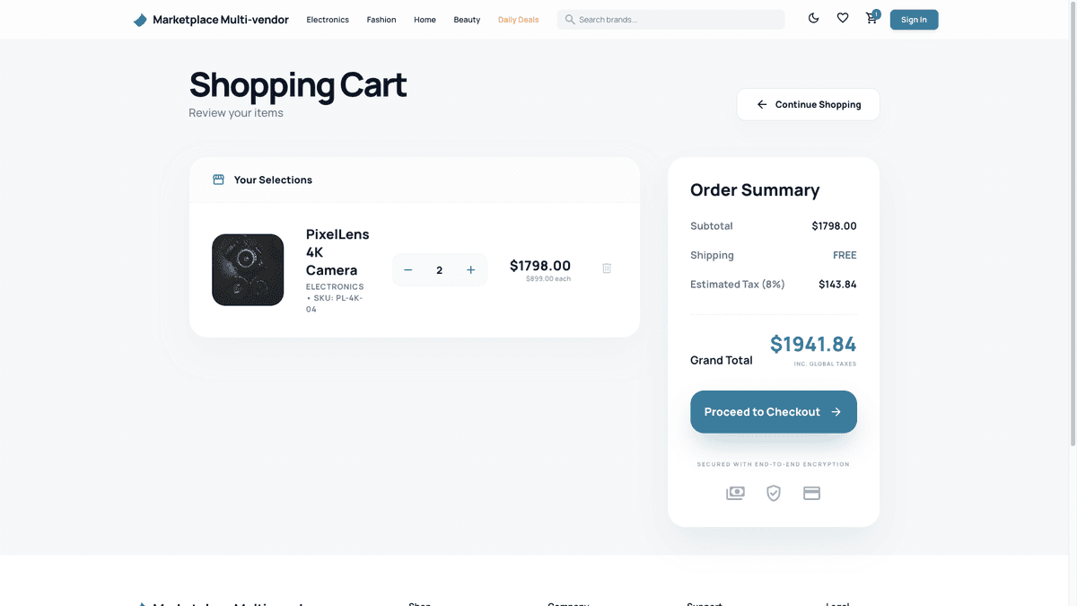 Marketplace Multivendor