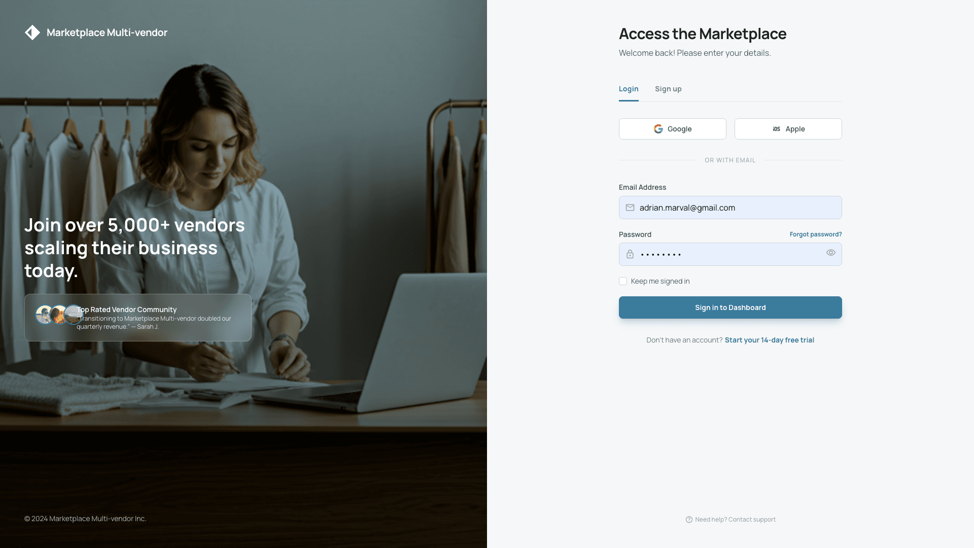 Marketplace Multivendor