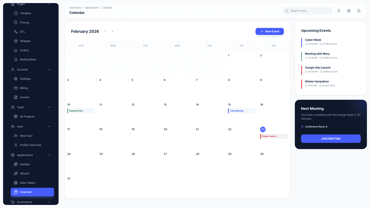 Material Dashboard 3 PRO React