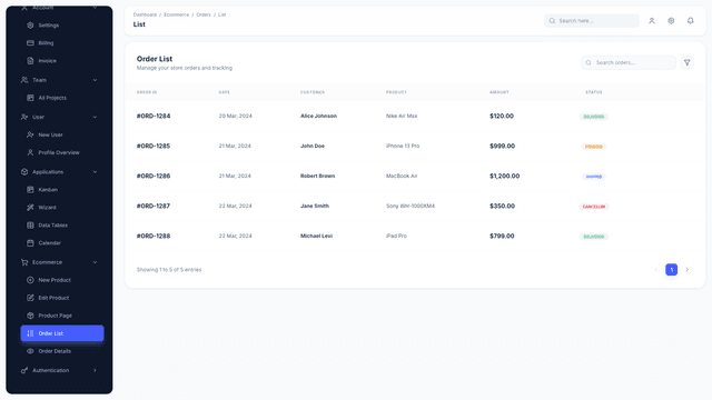 Material Dashboard 3 PRO React