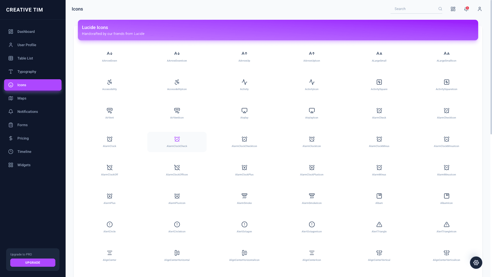 Material Dashboard Material-UI v4