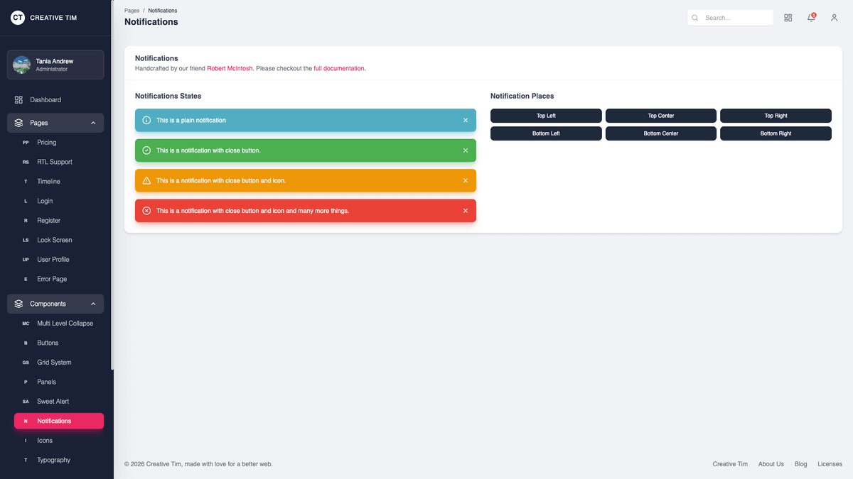 NextJS Material Dashboard PRO Material-UI v4