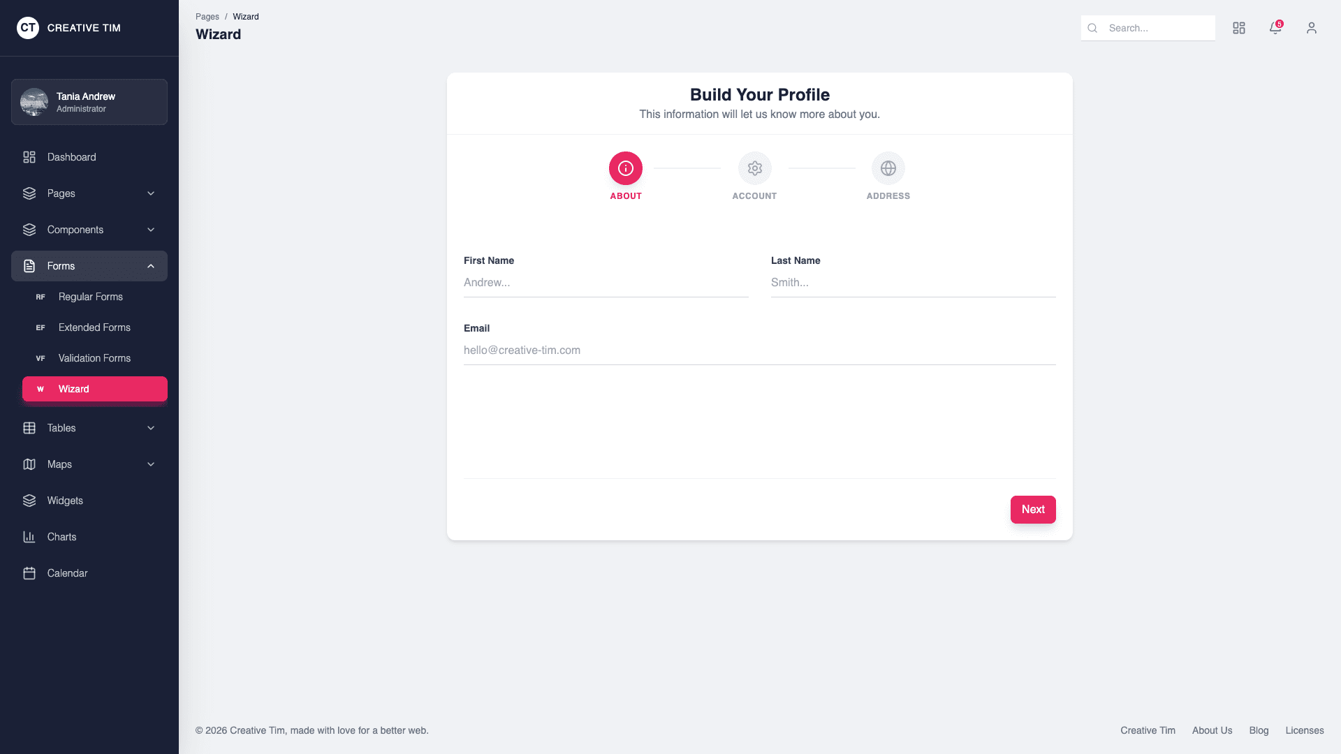 NextJS Material Dashboard PRO Material-UI v4