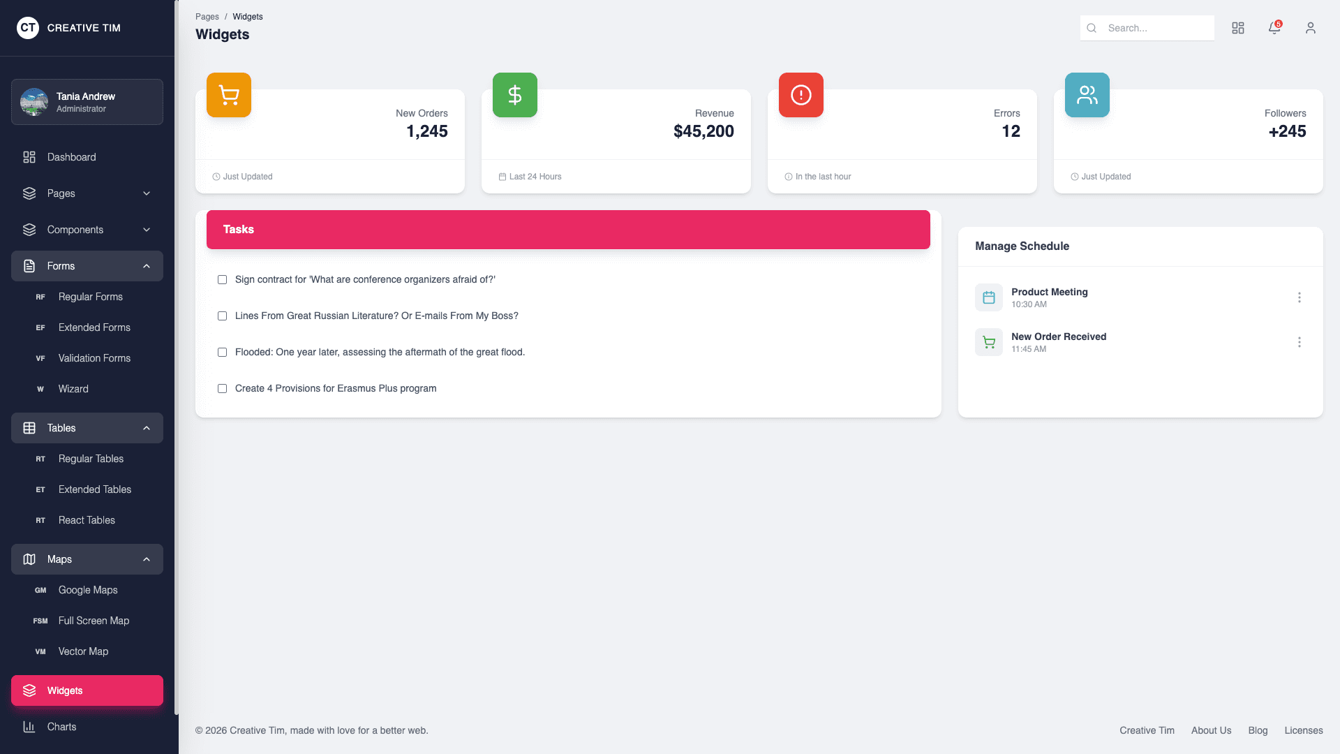 NextJS Material Dashboard PRO Material-UI v4