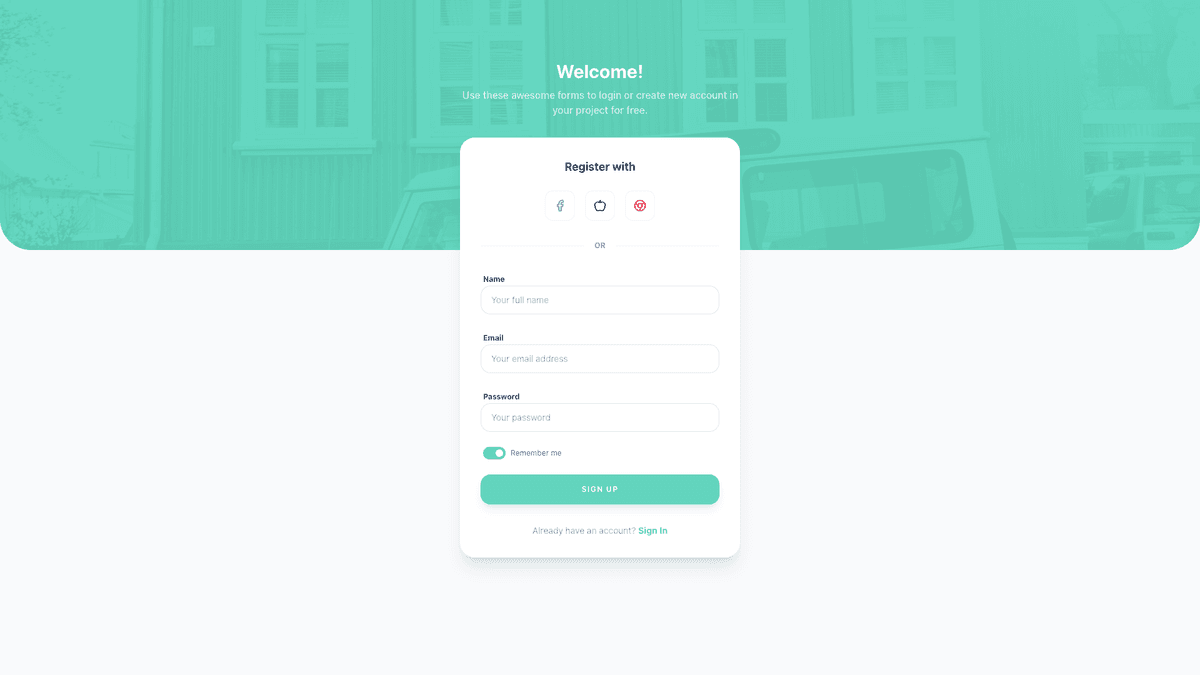 Purity UI Dashboard PRO