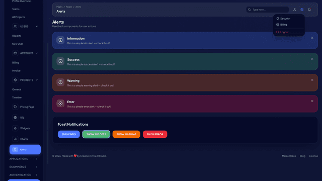 Vision UI Dashboard PRO Chakra